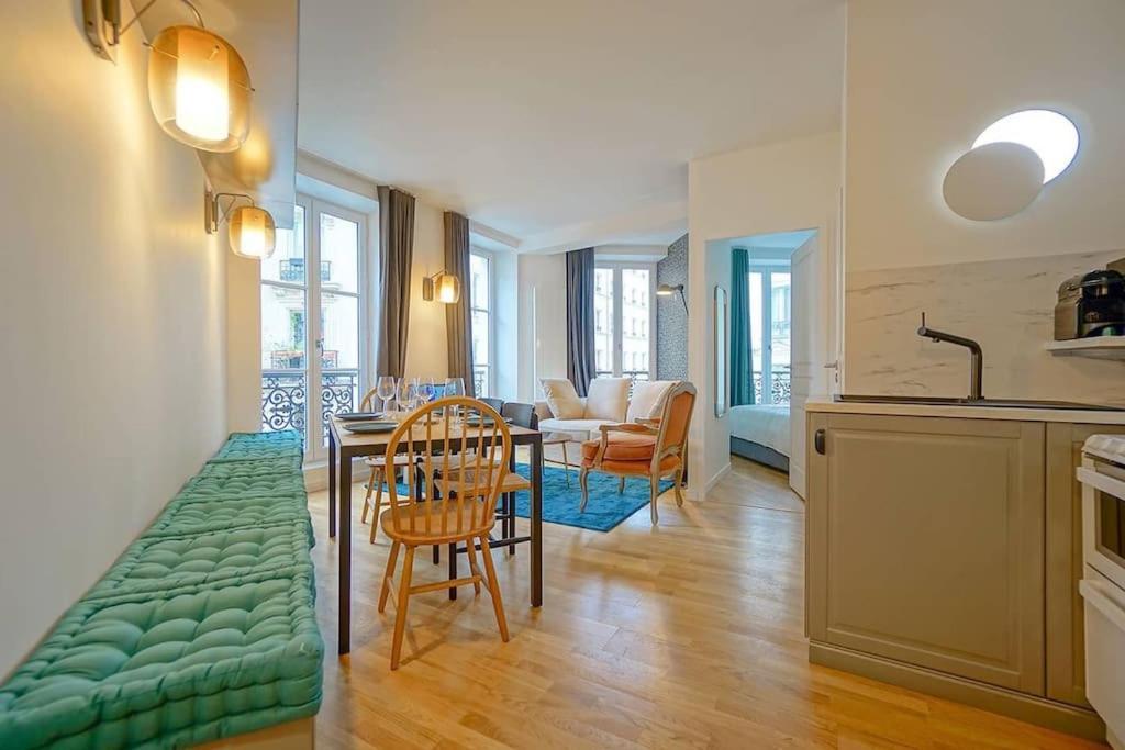 Elegant Appartement Dans Le Marais - Paris 3 Eksteriør billede