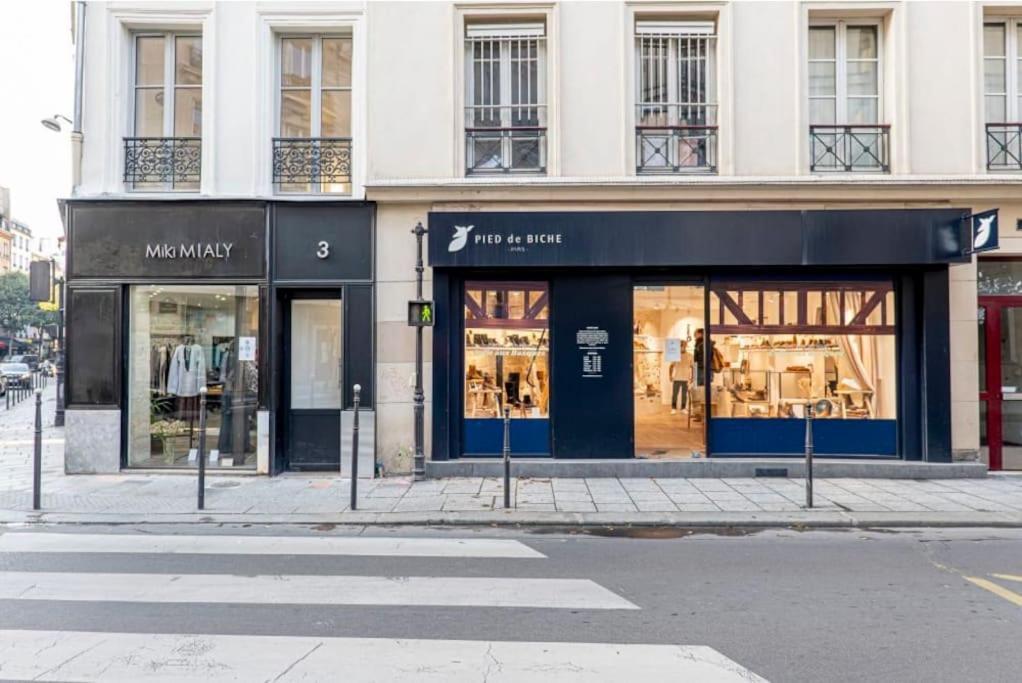 Elegant Appartement Dans Le Marais - Paris 3 Eksteriør billede